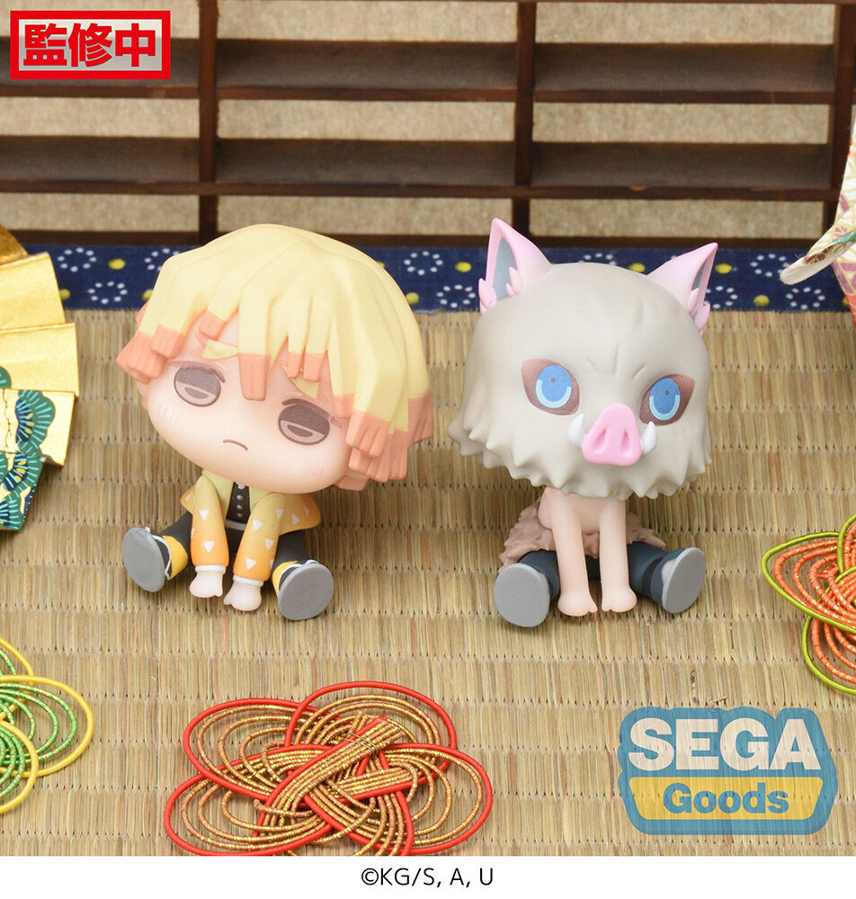 Demon Slayer: Kimetsu no Yaiba - Zenitsu Agatsuma & Inosuke Hashibira Qyurume Blind Figure